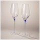 Набор бокалов для шампанского из 2 шт "ACCENT" sky blue 300 мл LEFARD 693-052