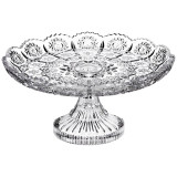 Конфетница на ножке "MUZA CRYSTAL" 18*18*9,5 см. (кор=12шт.) LEFARD 695-010