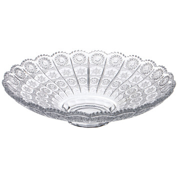 Блюдо "MUZA CRYSTAL" 27,2х27,2х6,8 см LEFARD 695-043-1