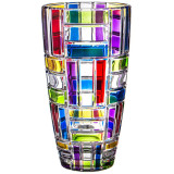 Ваза "LINEA COLORED" 13,5х13,5х25 см LEFARD 695-052