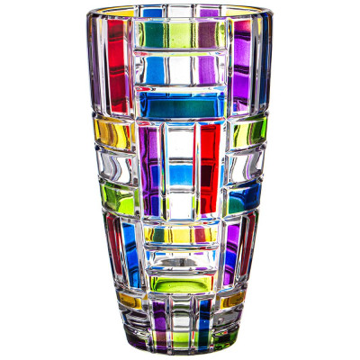 Ваза "LINEA COLORED" 13,5х13,5х25 см LEFARD 695-052