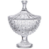 Блюдо с крышкой на ножке "SAPHIR" 17,8х25,3 см LEFARD 695-064