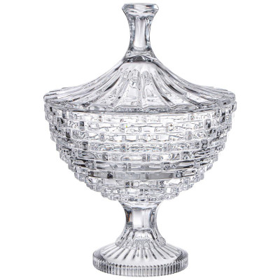 Блюдо с крышкой на ножке "SAPHIR" 17,8х25,3 см LEFARD 695-064