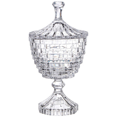 Сахарница с крышкой на ножке "SAPHIR" 11,4х21,5 см LEFARD 695-066