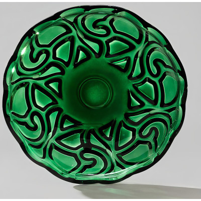 Блюдо сервировочное "ELEGIA" emerald 32х4,5 см LEFARD 695-074