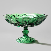 Фруктовница "ELEGIA" emerald 29х18,5 см LEFARD 695-077