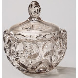 Блюдо с крышкой "ELEGIA" smoky 12х12 см LEFARD 695-079