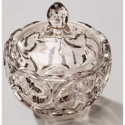 Блюдо с крышкой "ELEGIA" smoky 12х12 см LEFARD 695-079-2