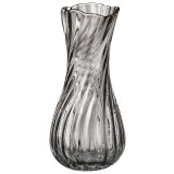 Ваза "GLASS NATURE" grey 12*12*25,5 см LEFARD 698-136