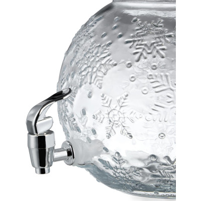 Диспенсер для напитков "CHRISTMAS BALL", 22,5*20,5 см, 3,5 л LEFARD 718-201-3