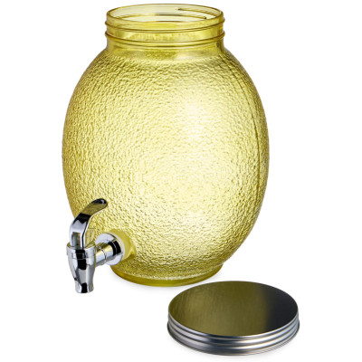 Диспенсер для напитков "LEMON", 22*23 см, 4 л LEFARD 718-202-4