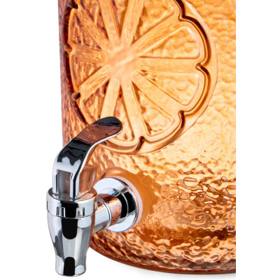 Диспенсер для напитков "ORANGE", 16*26 см, 4 л LEFARD 718-203-3