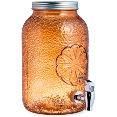 Диспенсер для напитков "ORANGE", 16*26 см, 4 л LEFARD 718-203