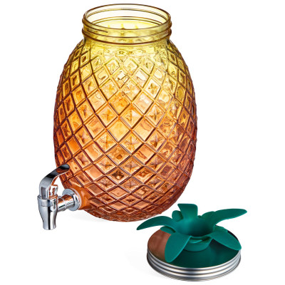 Диспенсер для напитков "PINEAPPLE", 18*25,5 см, 4 л LEFARD 718-204-4