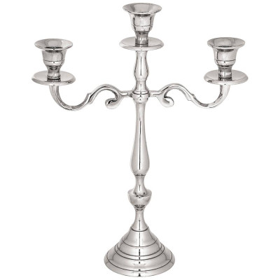 Подсвечник на 3 свечи. высота=31 см. (кор=24шт.) LEFARD 726-116