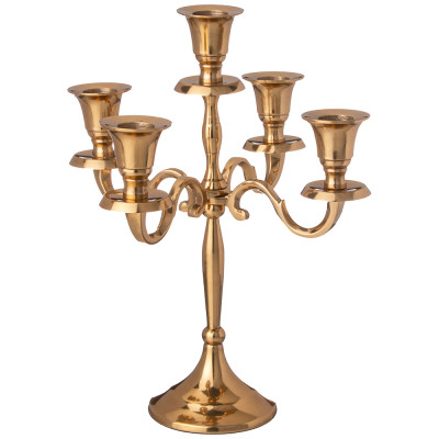 Подсвечник на 5 свечей. высота=28,5 см. LEFARD 726-246