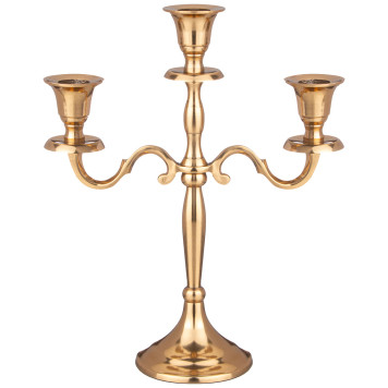 Подсвечник на 3 свечи. высота=28,5 см. LEFARD 726-247