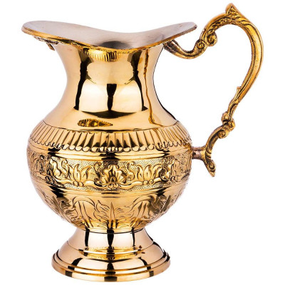 Кувшин 1500мл. латунь высота=23 см (кор=16шт.) LEFARD 733-125