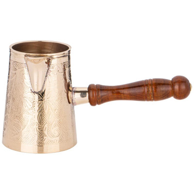 Турка резная "GRAVING" 350мл. латунь (кор=40шт.) LEFARD 733-149-1