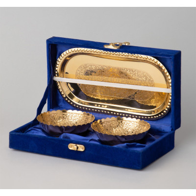 Набор для сервировки на подносе 8.5x3.5 см LEFARD 733-153-2