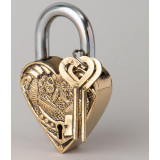 Замок декоративный с ключами 10*7см LEFARD 733-184