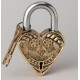 Замок декоративный с ключами 10*7см LEFARD 733-184