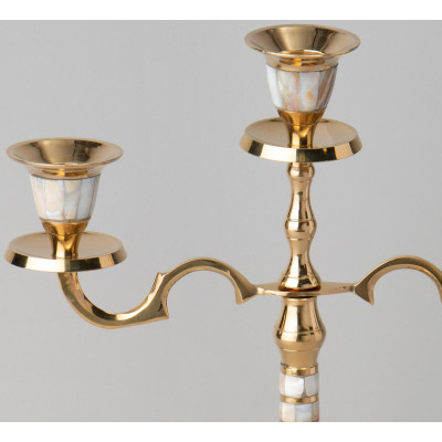 Подсвечник на 3 свечи 26x10x31см LEFARD 733-190-1