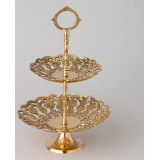 Фруктовница 2-х ярусная диаметр= 11/16см , высота=28см LEFARD 733-198