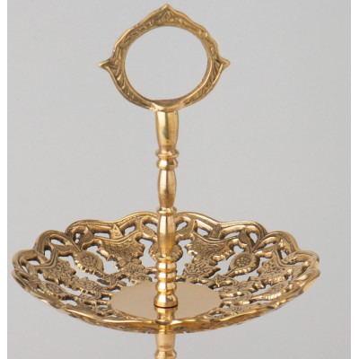 Фруктовница 2-х ярусная диаметр= 11/16см , высота=28см LEFARD 733-198-1