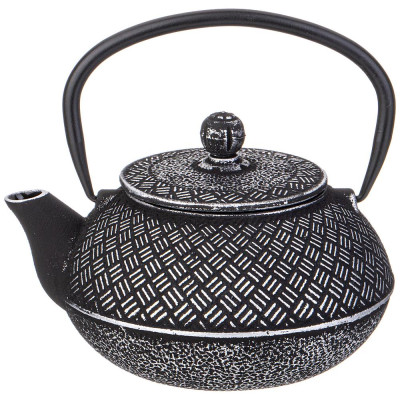 Заварочный чайник чугунный с эмалированным покрытием внутри 800 мл (кор=8шт.) LEFARD 734-094