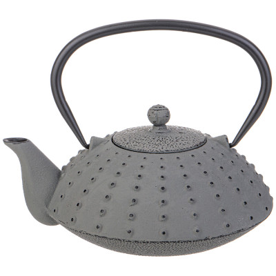 Заварочный чайник чугунный с эмалированным покрытием внутри 800 мл (кор=8шт.) LEFARD 734-1000