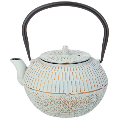 Заварочный чайник чугунный с эмалированным покрытием внутри 1200 мл (кор=8шт.) LEFARD 734-1003