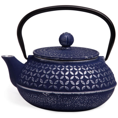 Заварочный чайник чугунный с эмалированным покрытием внутри 600 мл LEFARD 734-1004