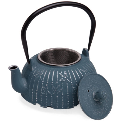 Заварочный чайник чугунный с эмалированным покрытием внутри 1000 мл LEFARD 734-1006-1