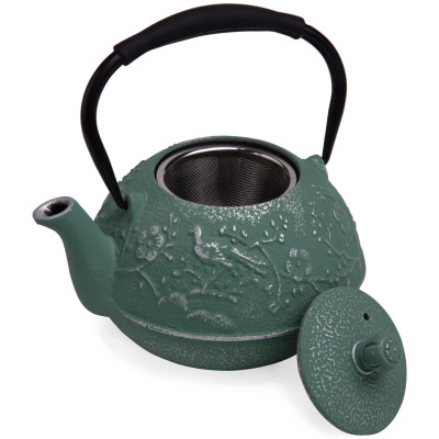 Заварочный чайник чугунный с эмалированным покрытием внутри 700 мл LEFARD 734-1007-1