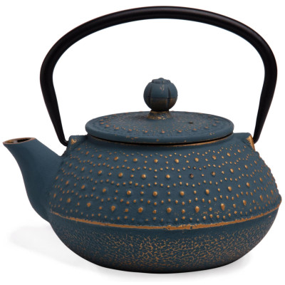 Заварочный чайник чугунный с эмалированным покрытием внутри 800 мл LEFARD 734-1010