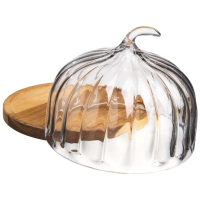 Блюдо сервировочное "VILLAGE" с крышкой диаметр 24 см высота 19 см LEFARD 750-001-3