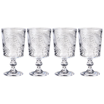 Набор бокалов из 4 шт. "FLORA" 350 мл/16 см LEFARD 750-009