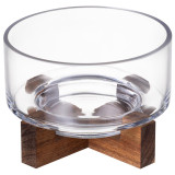 Конфетница "NATURE" на подставке диаметр 15 см высота 10 см LEFARD 750-019