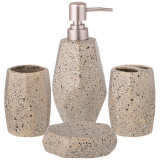 Набор для ванной комнаты 4 пр. (кор=12наб.) LEFARD 755-239