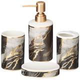 Набор для ванной комнаты 4 пр. (кор=12наб.) 360 мл LEFARD 755-246