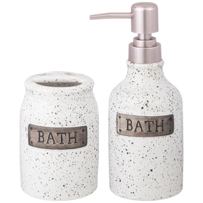 Набор для ванной комнаты 2 пр. 550 мл LEFARD 755-273