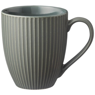 Кружка темно-серая 380 мл (кор=36шт) LEFARD 756-408