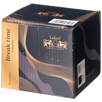 Кружка белая 390 мл (кор=36шт) LEFARD 756-416