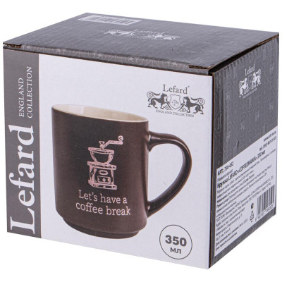Кружка "COFFEEMANIA" 350мл LEFARD 756-452