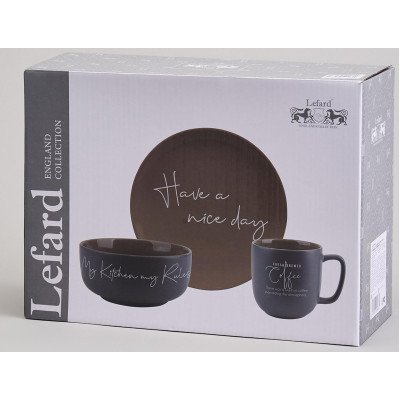 Набор посуды 3 предмета "COFFEEMANIA" LEFARD 756-463-1