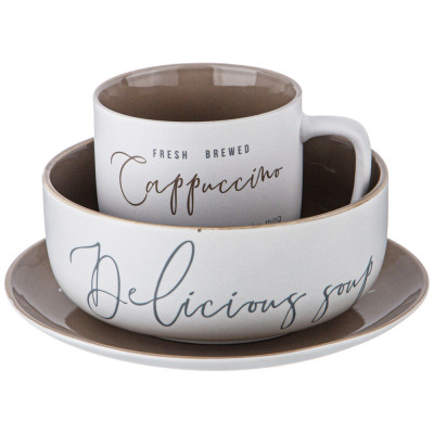 Набор посуды 3 предмета "COFFEEMANIA" LEFARD 756-464-1