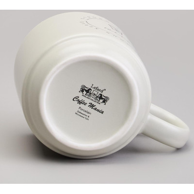 Набор кружек 4шт на метал.подставке 360мл LEFARD 756-473-12