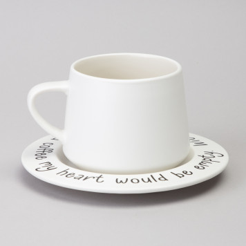 Чайный набор на 1 персону "КОТЫ" цвет белый LEFARD 756-474-1