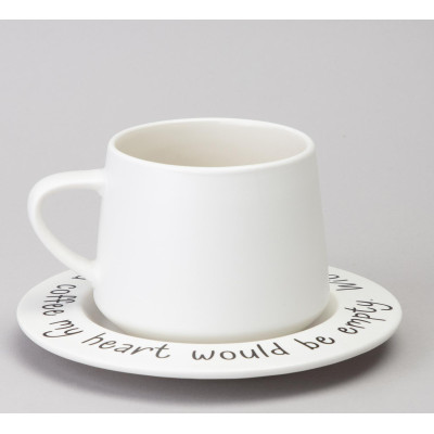 Чайный набор на 1 персону "КОТЫ" цвет белый LEFARD 756-474-1